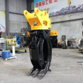 Excavator Grapple Bucket Hydraulic Wood Grapple 360 Log Grab and Stone Excavator Rotating Grapple